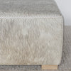 Square Cowhide Ottoman (XL) No.1