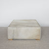 Square Cowhide Ottoman (XL) No.3