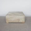 Square Cowhide Ottoman (XL) No.3