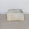 Square Cowhide Ottoman No.2