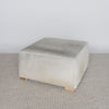 Square Cowhide Ottoman No.2