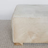 Square Cowhide Ottoman No.2