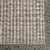 sand coloured PET recyceld yarn floor rug