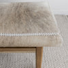 Argentinean Cowhide Bench (L) (Slim) No.9