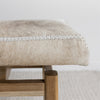 Argentinean Cowhide Bench (L) (Slim) No.9