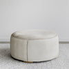 Round Cowhide Ottoman (XL) No.9