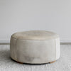 Round Cowhide Ottoman (XL) No.9