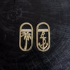 Brass Palm Tree Bottle Opener