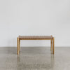 serengeti leather bench seat by corcovado furniture new zealand