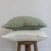 almond linen scatter cushion from corcovado furniture store auckland christchurch new zealand